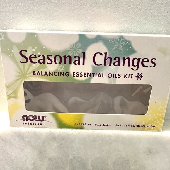 Now Solutions Seasonal Changes Balancing Essential Oils Kit 1/3fl oz per Bottles - Picture 2 of 3